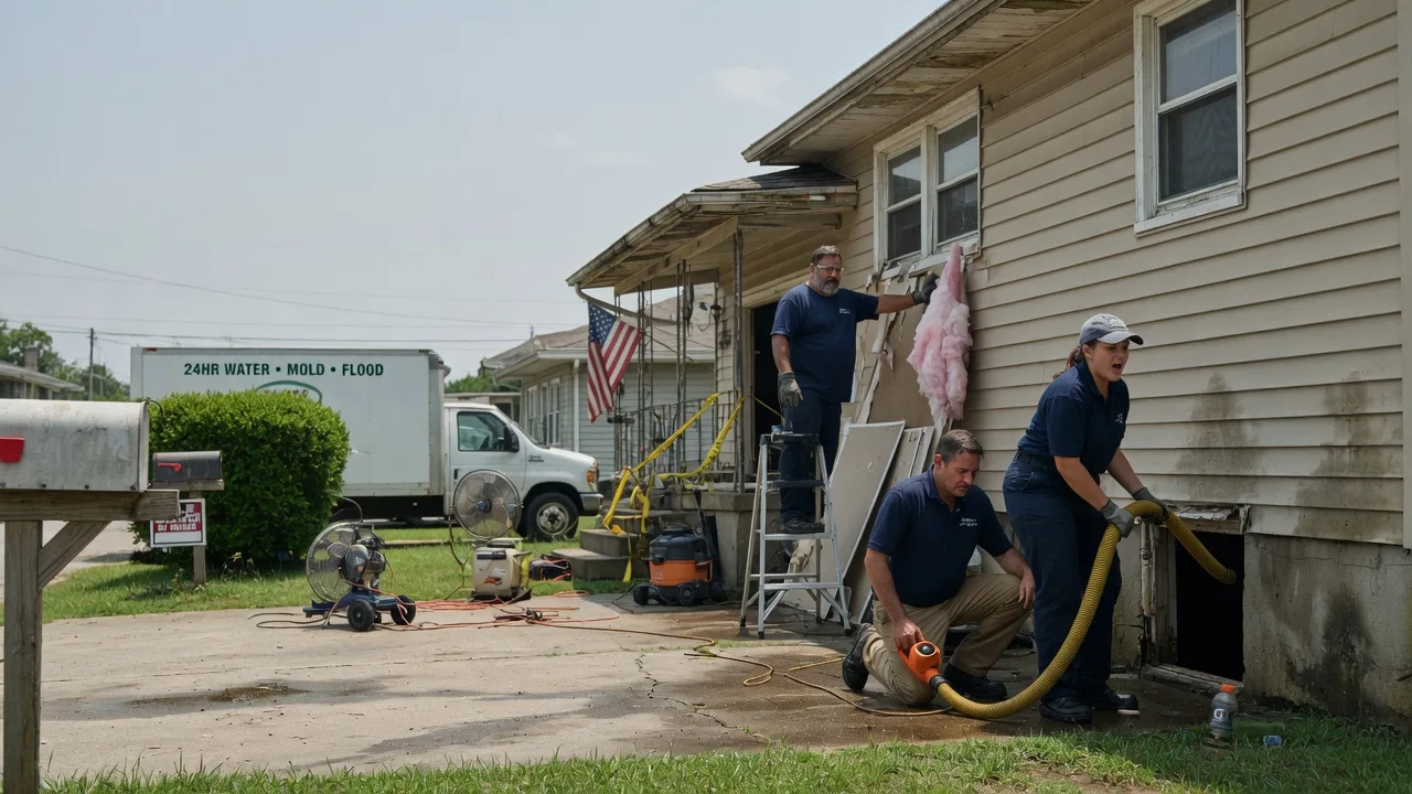 Water Damage Repair in Grissom Arb, IN near me